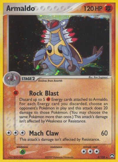 Armaldo card art