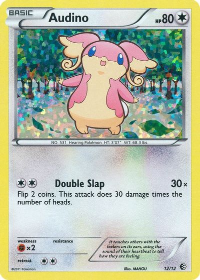 Audino - 12/12 card art