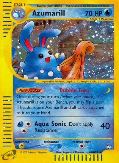 Azumarill (H4) card art