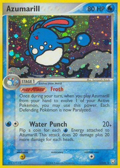 Azumarill card art