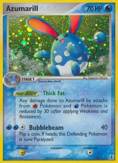 Azumarill card art