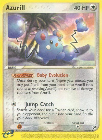Azurill card art