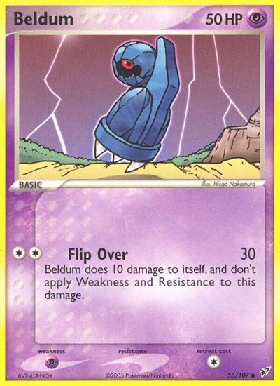 Beldum card art