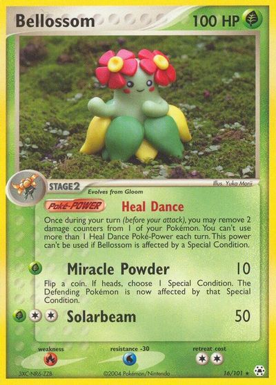 Bellossom card art