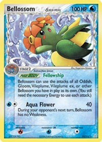 Bellossom (Delta Species) card art