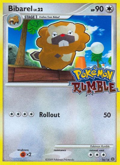 Bibarel card art