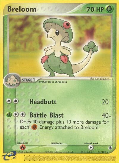 Breloom card art