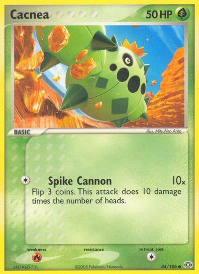 Cacnea card art