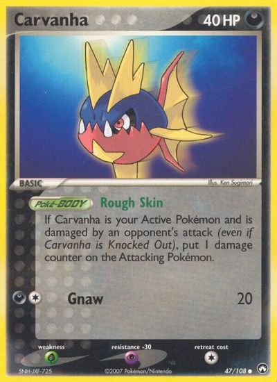 Carvanha card art