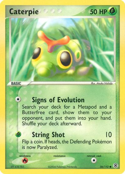 Caterpie card art
