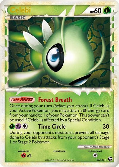 Celebi (Prime) card art