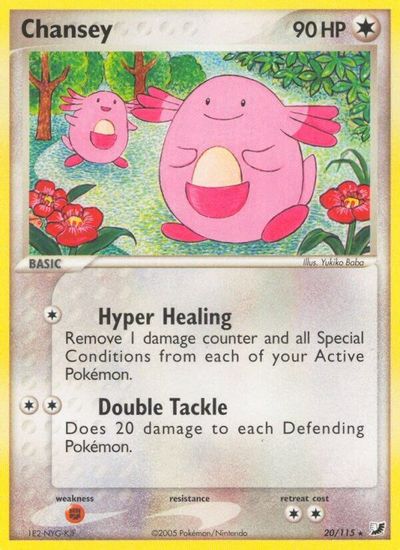 Chansey card art