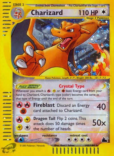 Charizard card art