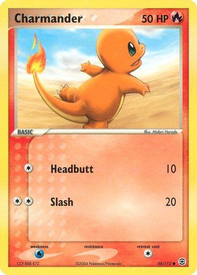 Charmander - 058/112 card art