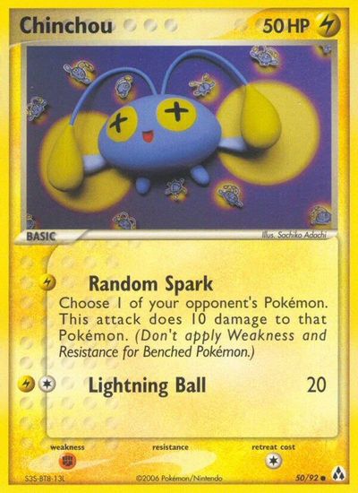 Chinchou card art