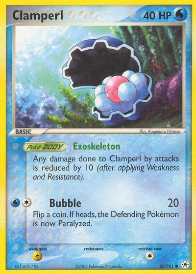 Clamperl card art