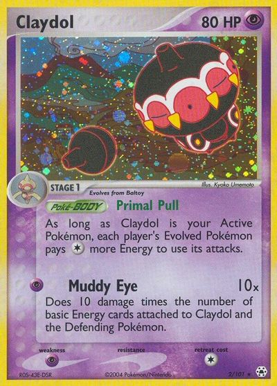 Claydol - 2/101 card art