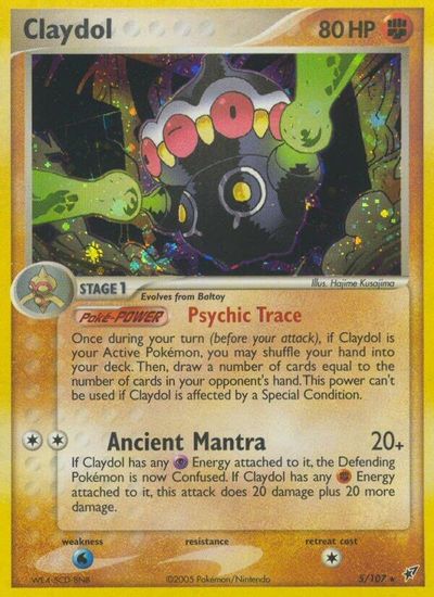 Claydol card art