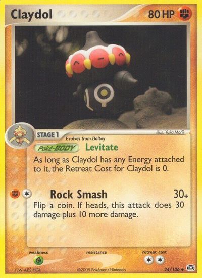 Claydol card art