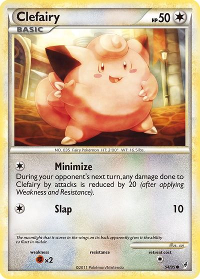 Clefairy card art