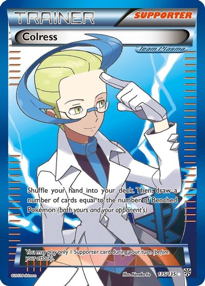 Colress (Team Plasma) (135 Full Art) card art