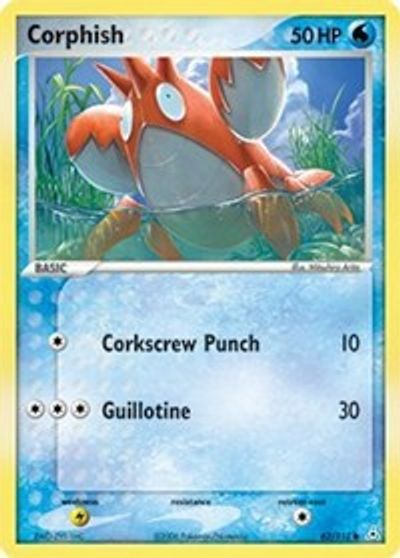 Corphish - 062/110 card art