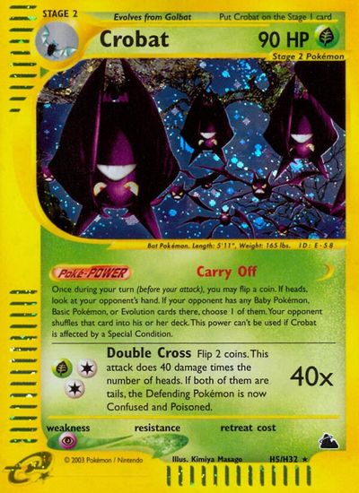 Crobat (H5) card art