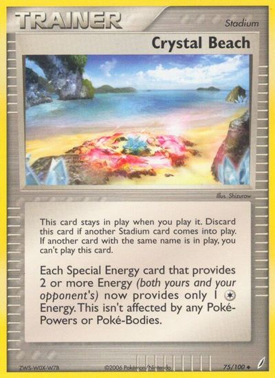 Crystal Beach card art