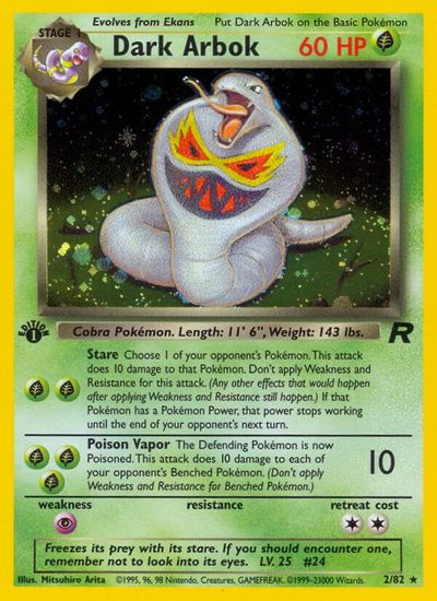 Dark Arbok (2) card art