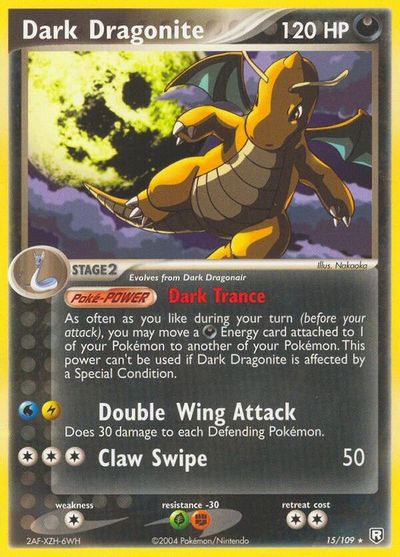 Dark Dragonite card art