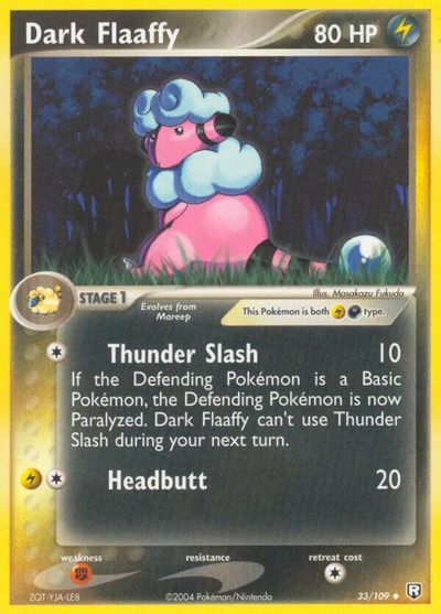 Dark Flaaffy card art