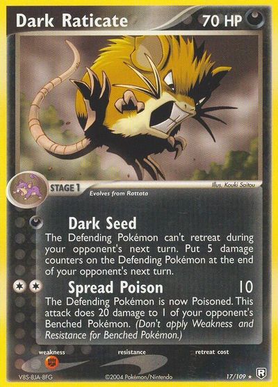 Dark Raticate card art