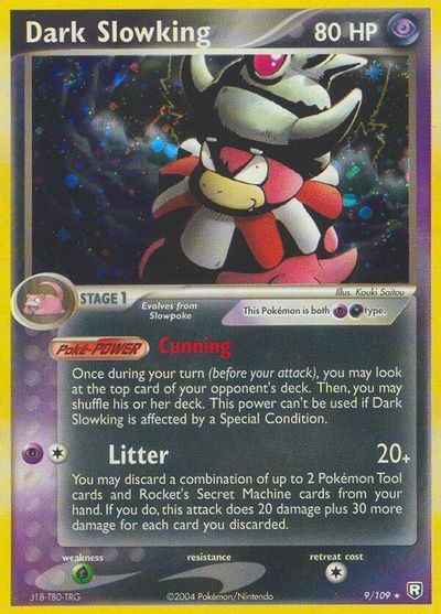 Dark Slowking card art