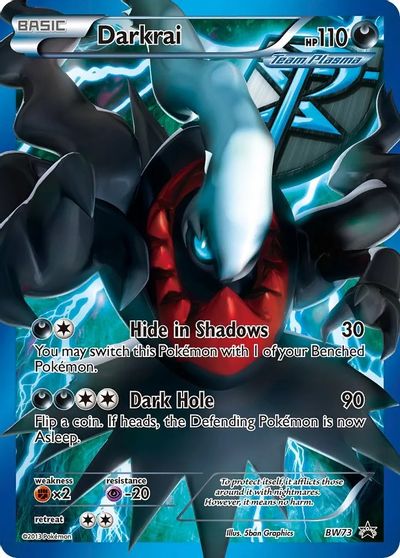 Darkrai (Team Plasma) - BW73 card art