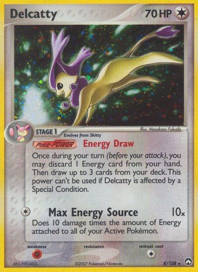 Delcatty card art