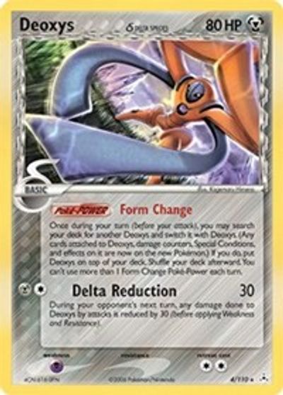 Deoxys (Delta Species - Defense Forme) card art