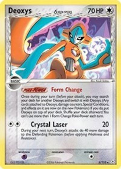 Deoxys (Delta Species - Normal Forme) card art