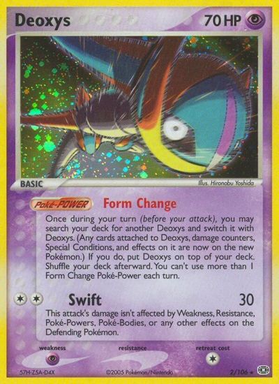 Deoxys (Speed Forme) card art