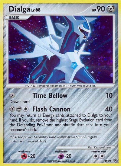 Dialga - DP26 card art