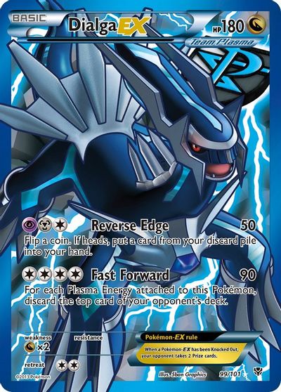 Dialga EX (Team Plasma) (99 Full Art) card art