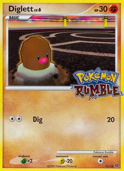 Diglett card art
