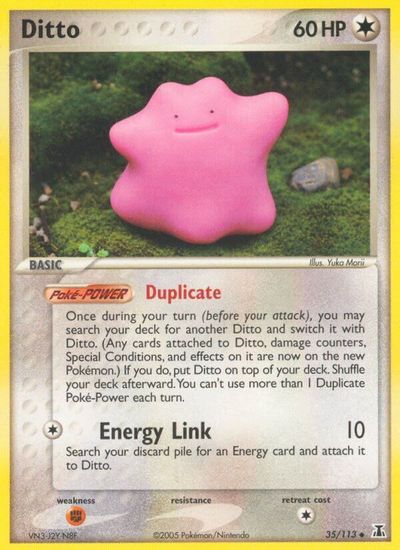 Ditto card art
