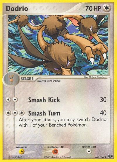 Dodrio card art
