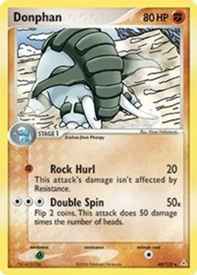 Donphan card art