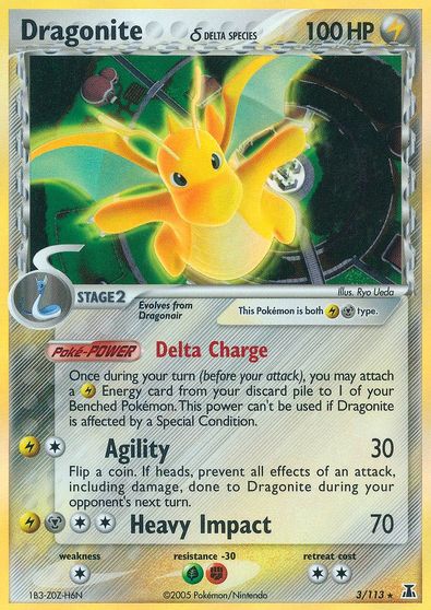 Dragonite (Delta Species) card art