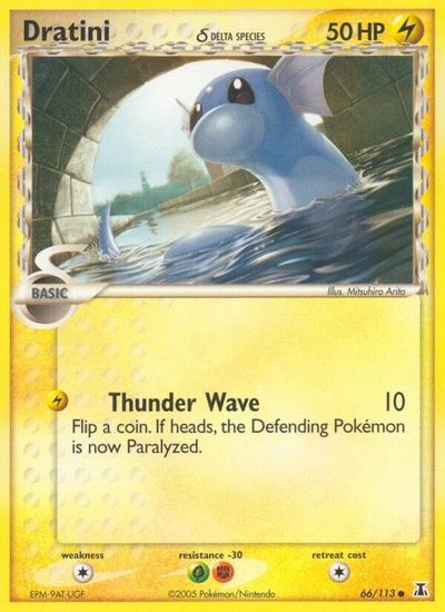 Dratini - 066/113 (Delta Species) card art