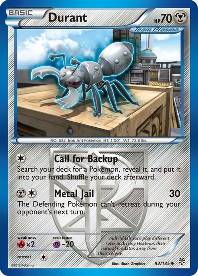 Durant (Team Plasma) (92) card art