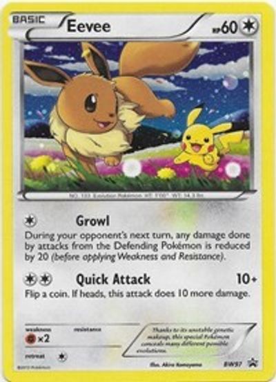 Eevee - BW97 card art