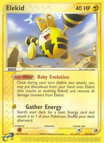 Elekid card art