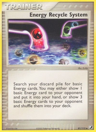 Energy Recycle System card art